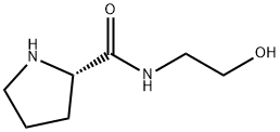 2-Pyrrolidinecarboxamide,N-(2-hydroxyethyl)-,(2S)-(9CI) Structure