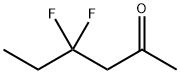 2-Hexanone, 4,4-difluoro- (9CI) Structure