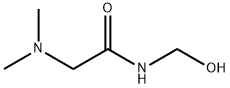 Acetamide, 2-(dimethylamino)-N-(hydroxymethyl)- (9CI) Structure