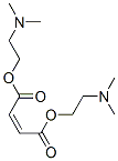 (Z)-2-ブテン二酸ビス[2-(ジメチルアミノ)エチル] 化学構造式