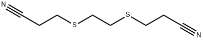 1,2-BIS(2-CYANOETHYLTHIO)ETHANE Structure