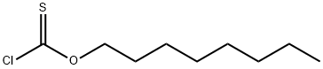 Carbonochloridothioic acid, O-octyl ester Struktur