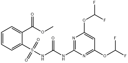 2-[[[[[4,6-ビス(ジフルオロメトキシ)-2-ピリミジニル]アミノ]カルボニル]アミノ]スルホニル]安息香酸メチル