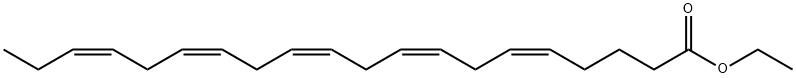 Ethyl all cis-5,8,11,14,17-Eicosapentaenoate Structure