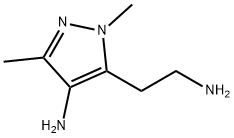 1H-Pyrazole-5-ethanamine,  4-amino-1,3-dimethyl- Struktur