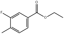 3-氟-4-甲基苯甲酸乙酯,86239-00-1,结构式