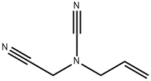 Cyanamide, (cyanomethyl)-2-propenyl- (9CI) 结构式