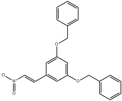 TRANS-3 5-BENZYLOXY-TRANS-B-NITROSTYREN& Struktur
