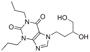 7-(3,4-dihydroxybutyl)-1,3-dipropyl-purine-2,6-dione Structure