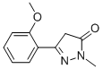2,4-DIHYDRO-5-(2-METHOXYPHENYL)-2-METHYL-3H-PYRAZOL-3-ONE Structure
