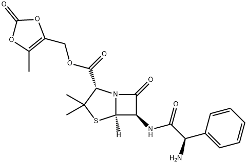 レナンピシリン 化学構造式