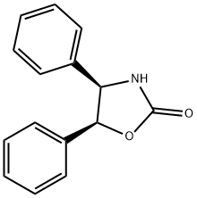 (4R,5S)-CIS-4,5-ジフェニル-2-オキサゾリジノン 化学構造式