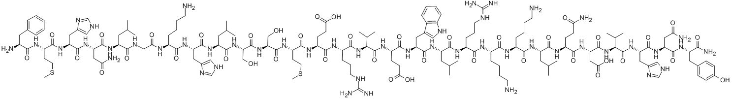 (TYR34)-PTH (7-34) AMIDE (BOVINE), 86292-93-5, 结构式