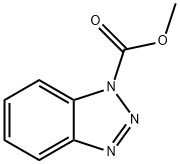 METHYL 1H-BENZOTRIAZOLE-1-CARBOXYLATE, 9 Struktur