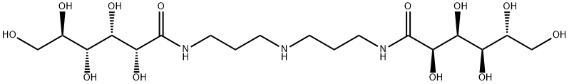 N,N-[Iminobis(trimethylene)]bis-D-gluconamide Struktur
