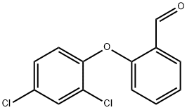 2-(2,4-DICHLOROPHENOXY)BENZENECARBALDEHYDE Structure