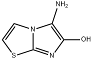 Imidazo[2,1-b]thiazol-6-ol,  5-amino- Structure