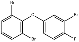 4'-FLUORO-2,3',6-TRIBROMODIPHENYL ETHER Structure