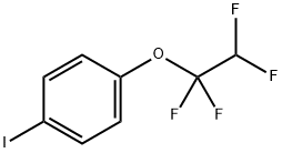 4-ヨード-Α,Α,Β,Β-テトラフルオロフェネトール 化学構造式