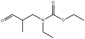 Carbamic  acid,  ethyl(2-methyl-3-oxopropyl)-,  ethyl  ester  (9CI) Structure