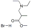methyl 3-diethylamino-2-methyl-propanoate hydrobromide Structure