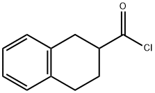 2-NAPHTHALENECARBONYL CHLORIDE,1,2,3,4-TETRAHYDRO- Structure
