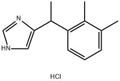 メデトミジン塩酸塩 化学構造式