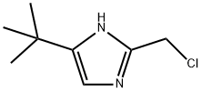 1H-Imidazole,  2-(chloromethyl)-5-(1,1-dimethylethyl)- Structure