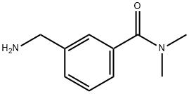 3-(アミノメチル)-N,N-ジメチルベンズアミド塩酸塩 HYDRATE 化学構造式