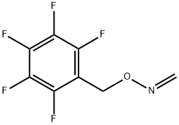 O-(2,3,4,5,6-五氟苄氧基)甲醛肟 结构式
