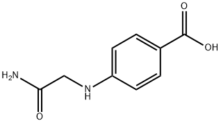 Benzoic acid, 4-[(2-amino-2-oxoethyl)amino]- (9CI) Structure