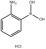 2-氨基苯硼酸盐酸盐, 863753-30-4, 结构式