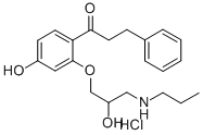 4'-羟基普罗帕酮,86383-31-5,结构式