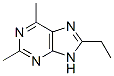 9H-Purine,  8-ethyl-2,6-dimethyl- Structure