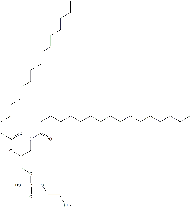 1,2-DIHEPTADECANOYL-SN-GLYCERO-3-PHOSPHOETHANOLAMINE Structure