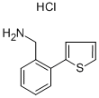 1-(2-THIEN-2-YLPHENYL)METHANAMINE HYDROCHLORIDE Struktur