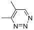 4,5-Dimethyl-1,2,3-triazine Struktur