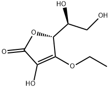 3-O-エチル-L-アスコルビン酸 化学構造式