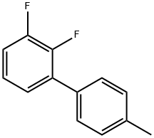 2,3-Difluoro-4'-methyl-1,1'-Biphenyl 化学構造式