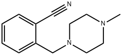 2-[(4-METHYLPIPERAZIN-1-YL)METHYL]BENZONITRILE Structure