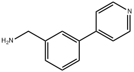 3-(4-吡啶基)苄胺, 864069-25-0, 结构式