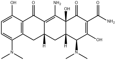 12-氨基米诺环素, 864073-42-7, 结构式