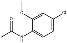 N-(4-Chloro-2-Methoxyphenyl)acetaMide, 86412-57-9, 结构式