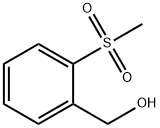 2-(Methylsulfonyl)benzyl Alcohol Struktur