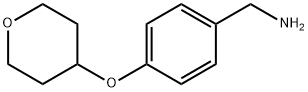 4-[(四氢-2-吡喃-4-氧基)]苯甲胺盐酸盐, 864266-61-5, 结构式