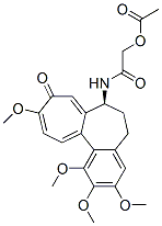 2-Acetyloxy-N-[(S)-5,6,7,9-tetrahydro-1,2,3,10-tetramethoxy-9-oxobenzo[a]heptalen-7-yl]acetamide Structure