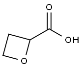 2-オキセタンカルボン酸 化学構造式