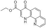 4-OXO-1,4-DIHYDRO-[1,10]PHENANTHROLINE-3-CARBOXYLIC ACID ETHYL ESTER Struktur
