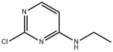 2-chloro-N-ethylpyrimidin-4-amine Struktur