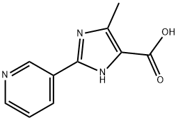 5-METHYL-2-PYRIDIN-3-YL-3H-IMIDAZOLE-4-CARBOXYLIC ACID|